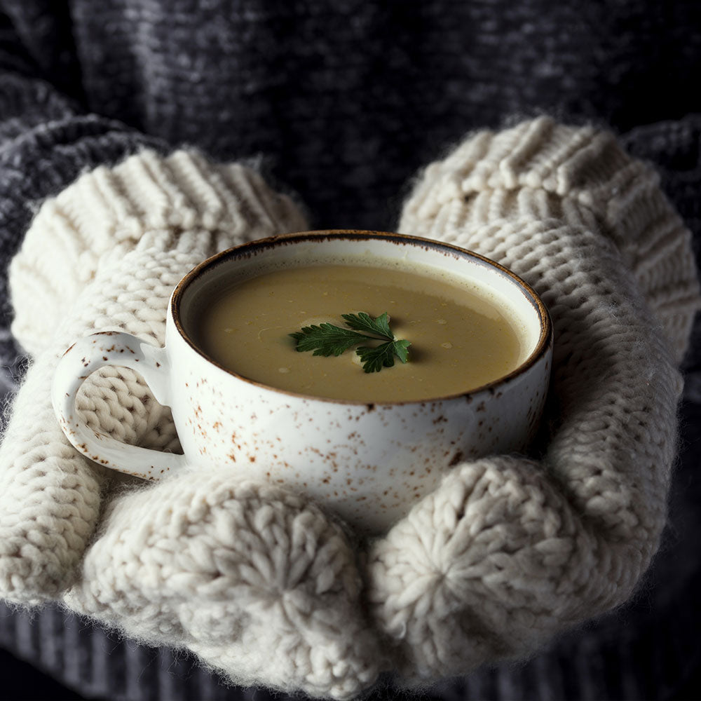 Winterliche Maronen Suppe