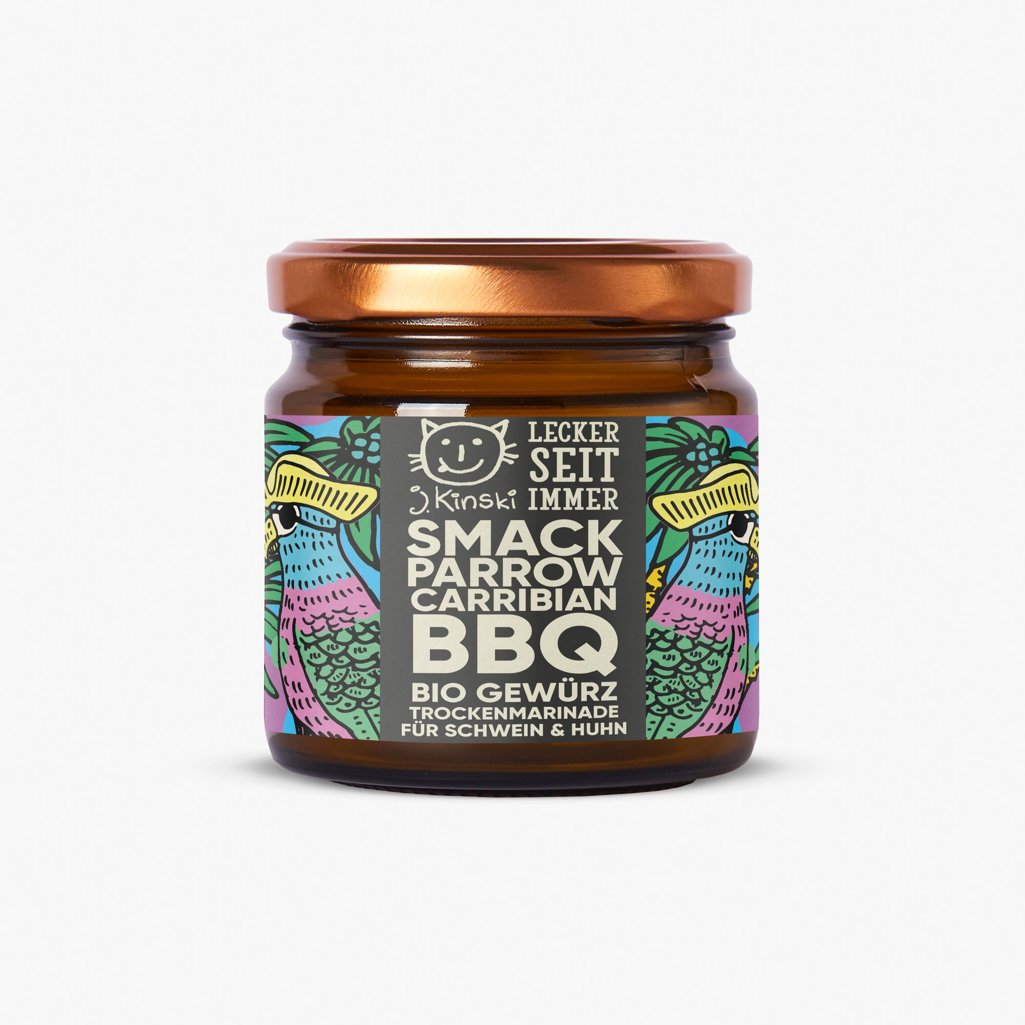 Bio Smack Parrow Caribbean BBQ Gewürzmischung 100g