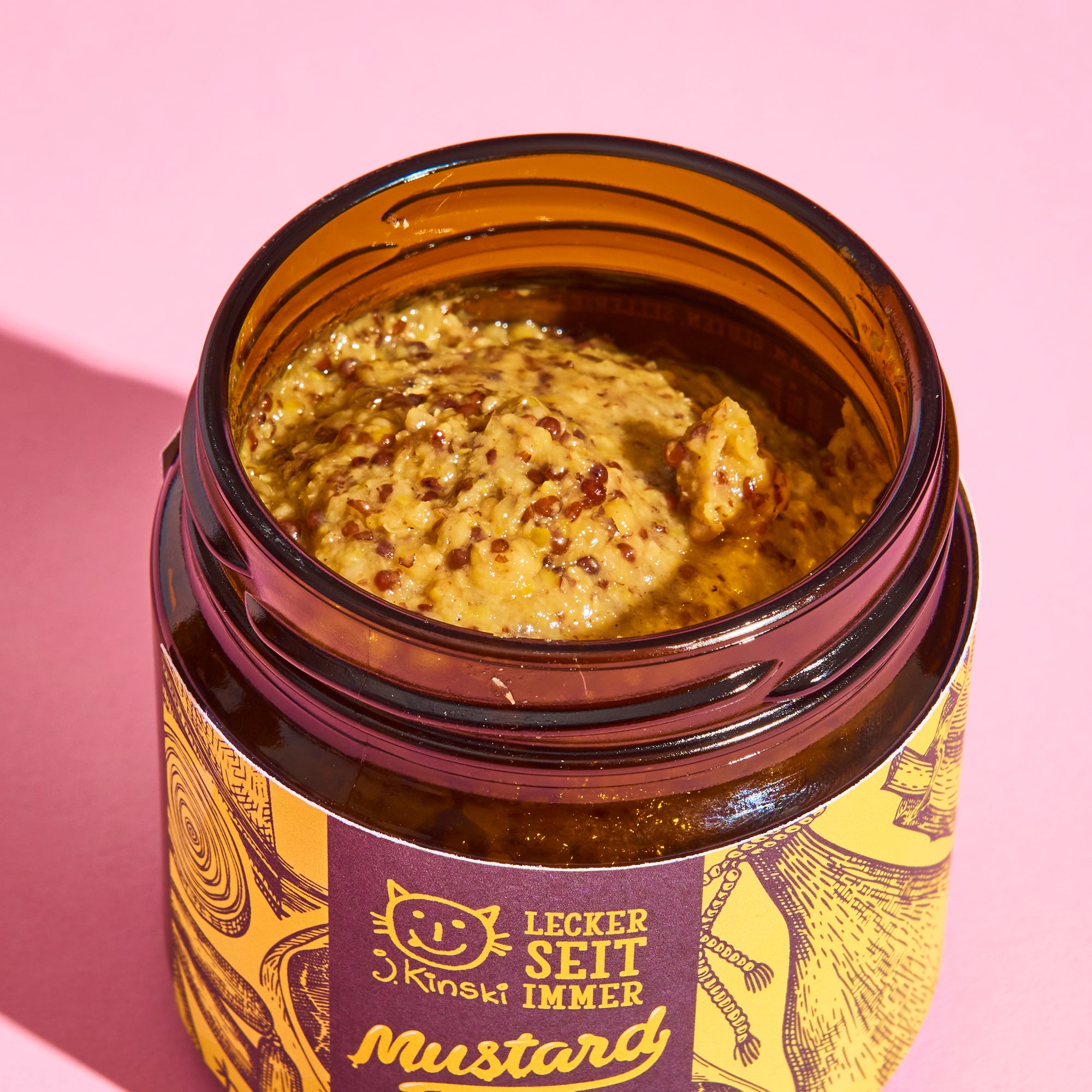Bio Mustard fermentiert mit Laubinger Bio Honig